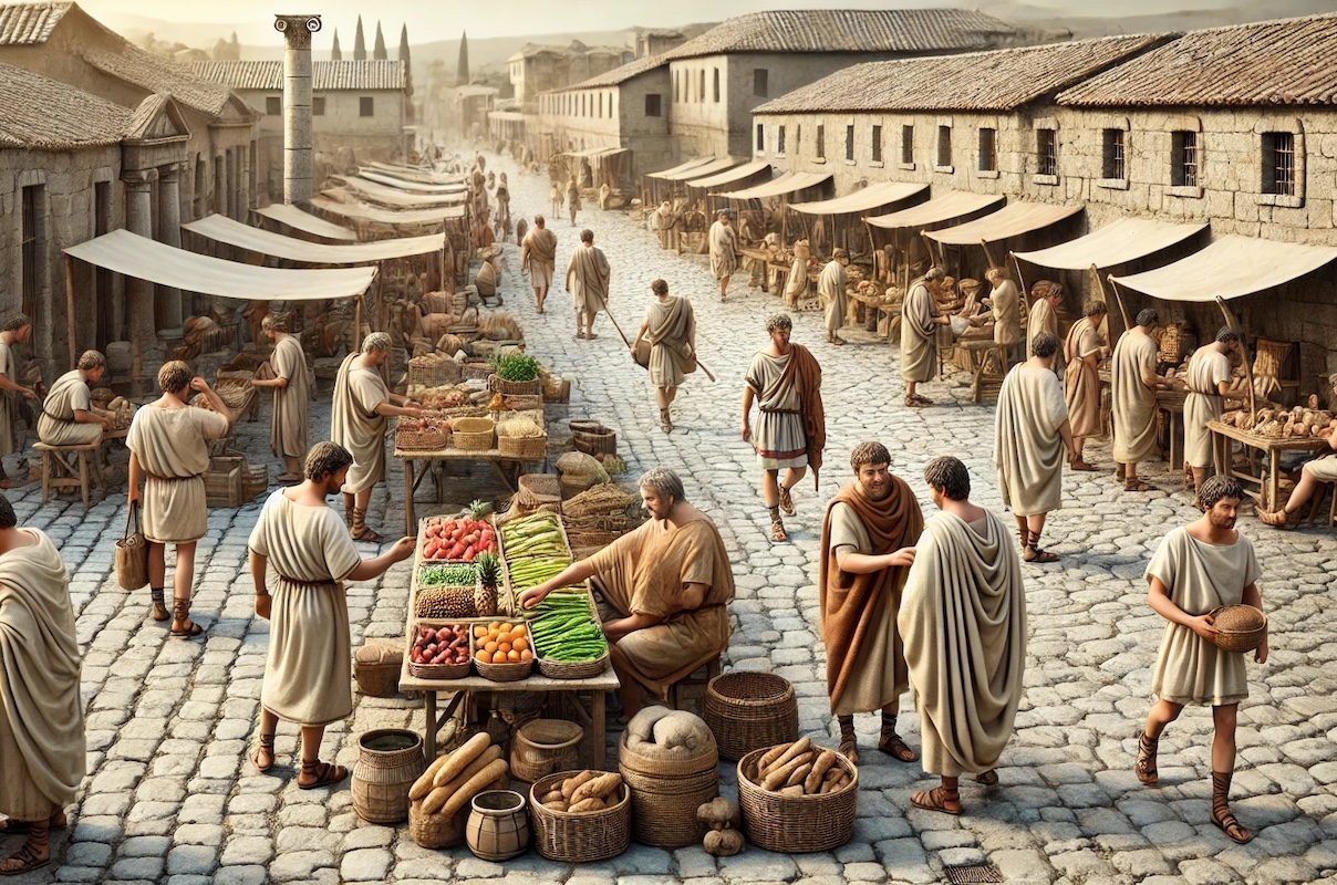 Ancient Markets Traded Goods